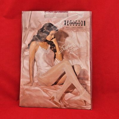 Wolford Satin Touch 20, Large, New, Unopened, Rare color: Cashmere 7234